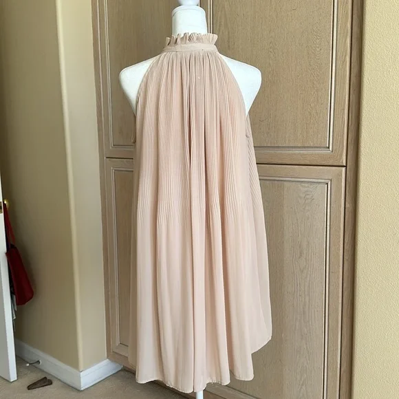 Dance & Marvel Beige Mini Dress - Picture 5 of 7